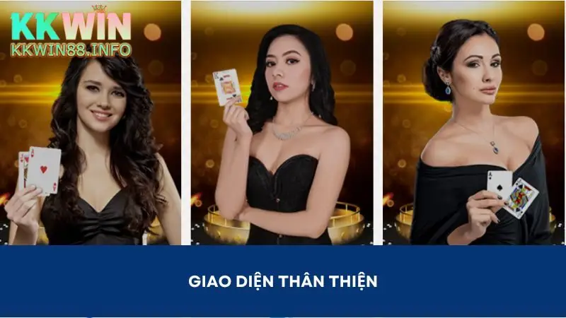 Giao diện nhà cái thân thiện, hài hòa