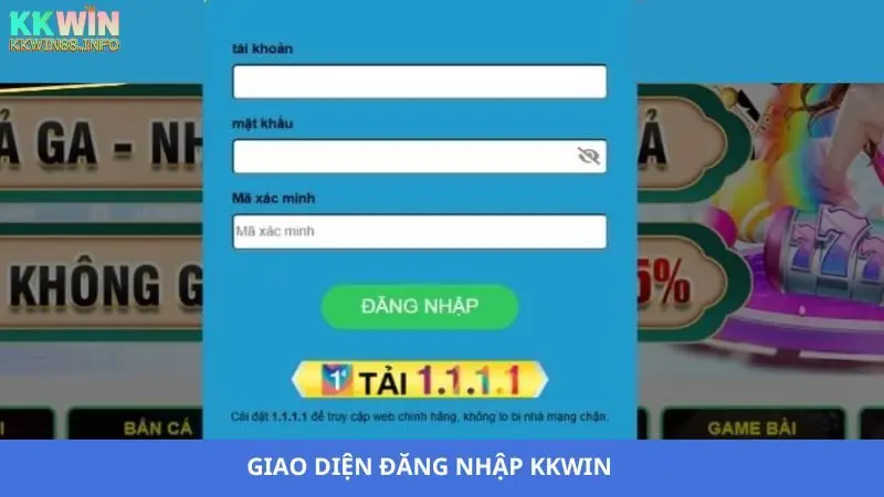 Đăng nhập KKwin trải nghiệm chơi cá cược an toàn