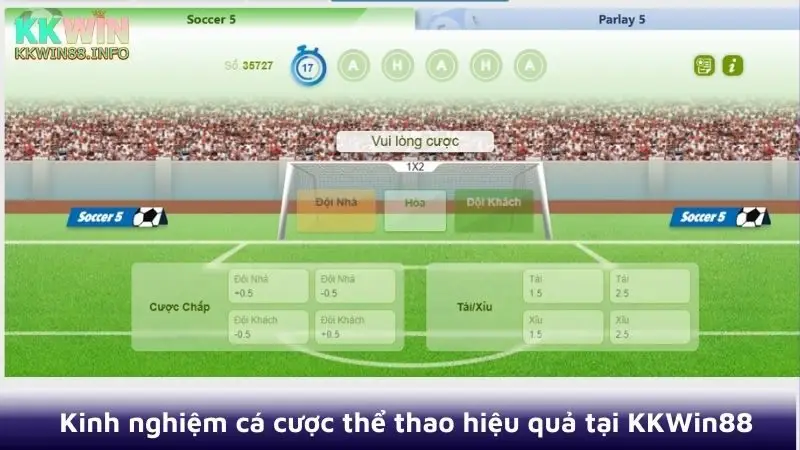 Kinh nghiệm cá cược thể thao hiệu quả 