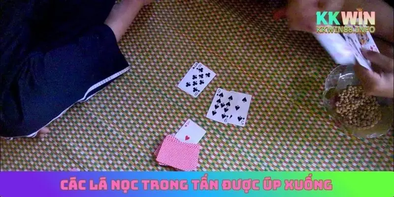 Các lá nọc trong tấn được úp xuống
